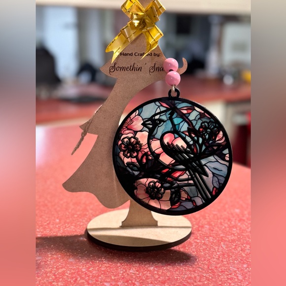 Handmade Other - Handmade Cardinal Acrylic Suncatcher